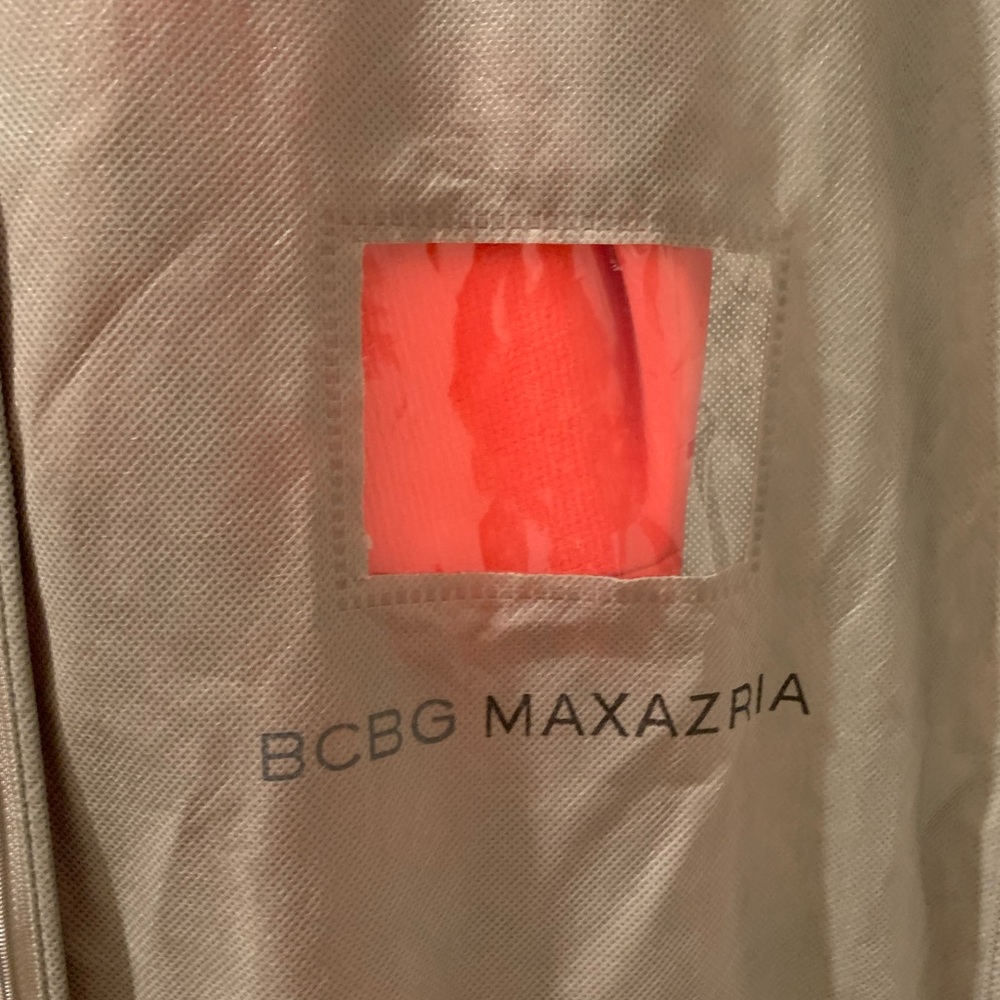 BCBGMaxAzria Kimora Dress in Vibrant Coral